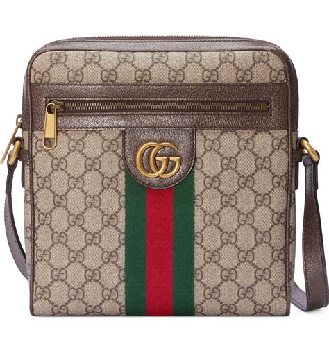 gucci print messenger bag cheap|cheap gucci messenger bag sale.